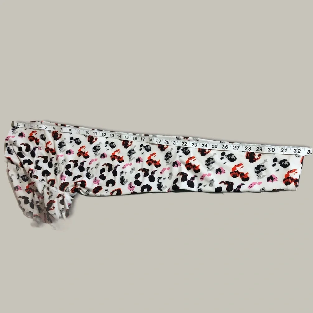 🏃🏽‍♀️Ivory Racerback Activewear Set Multicolor Animal Print SAGE COLLECTIVE - Picture 14 of 16